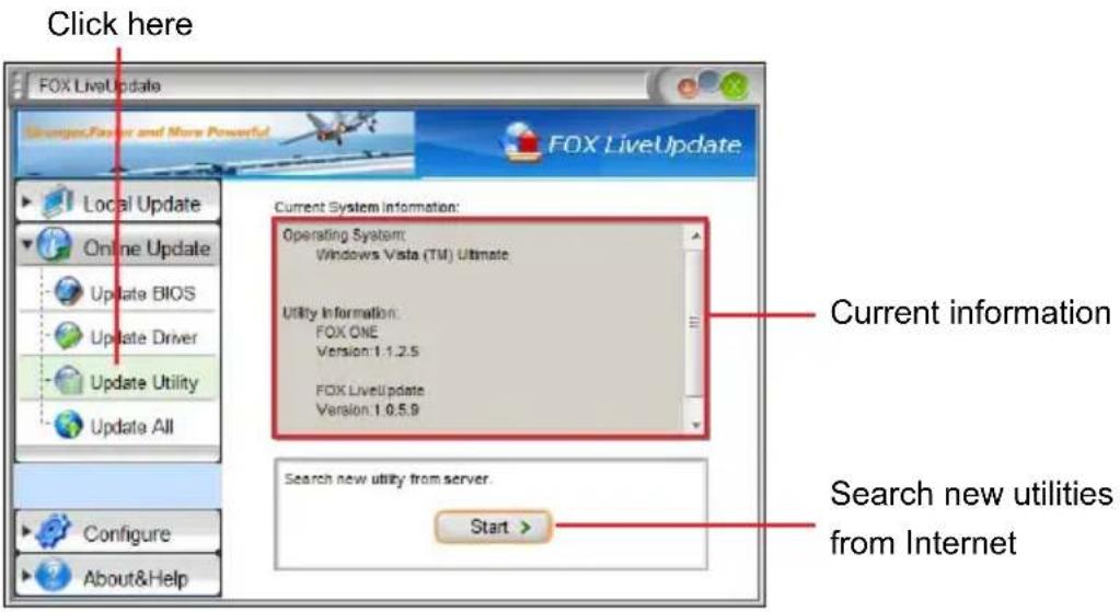 FOXCONN H55A - 2-3 Online Update - Update Utility - 1