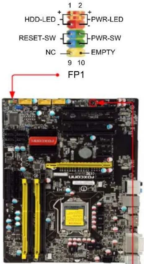 FOXCONN H55A - Speaker Connector : SPEAKER - 1