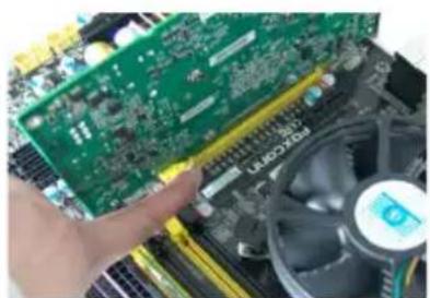 FOXCONN H55A - • Installing a Graphics Card: - 1
