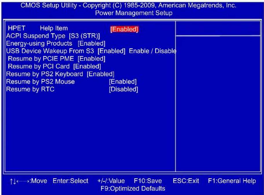 FOXCONN H55A - Power Management Setup - 1