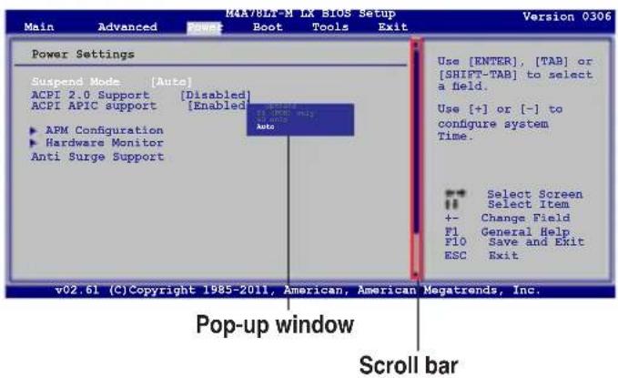 ASUS M4A78LT-M LX - Scroll bar - 1