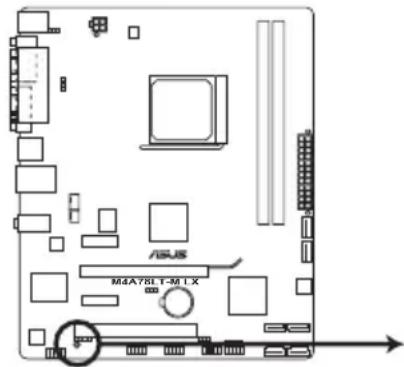 ASUS M4A78LT-M LX - Onboard LED - 1