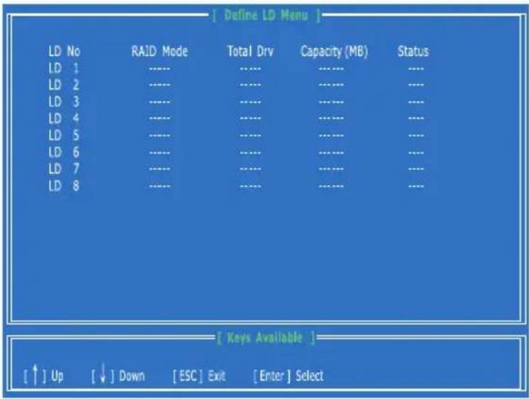 MSI 760GM-E51 FX - Define LD (Creating RAID) - 1