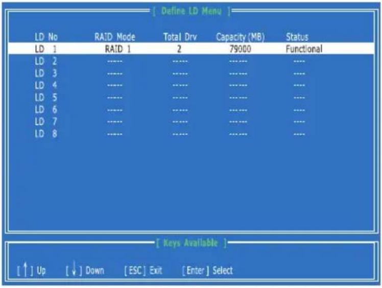 MSI 760GM-E51 FX - Delete LD (Deleting RAID) - 1