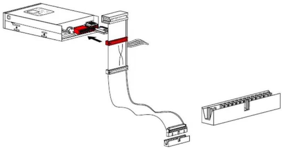 MSI 760GM-E51 FX - Floppy Disk Drive Connector: FDD1 - 1
