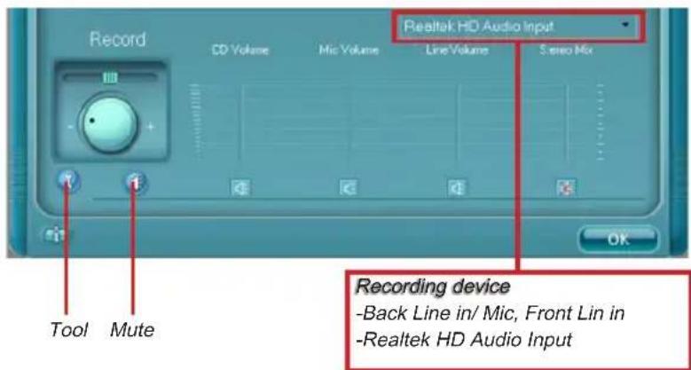 MSI 760GM-E51 FX - ■ Recording control - 1