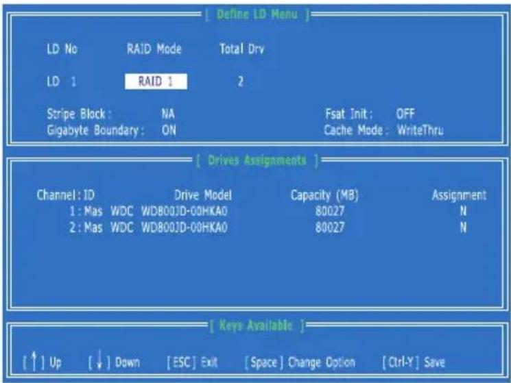 MSI 760GM-E51 FX - Define LD (Creating RAID) - 2