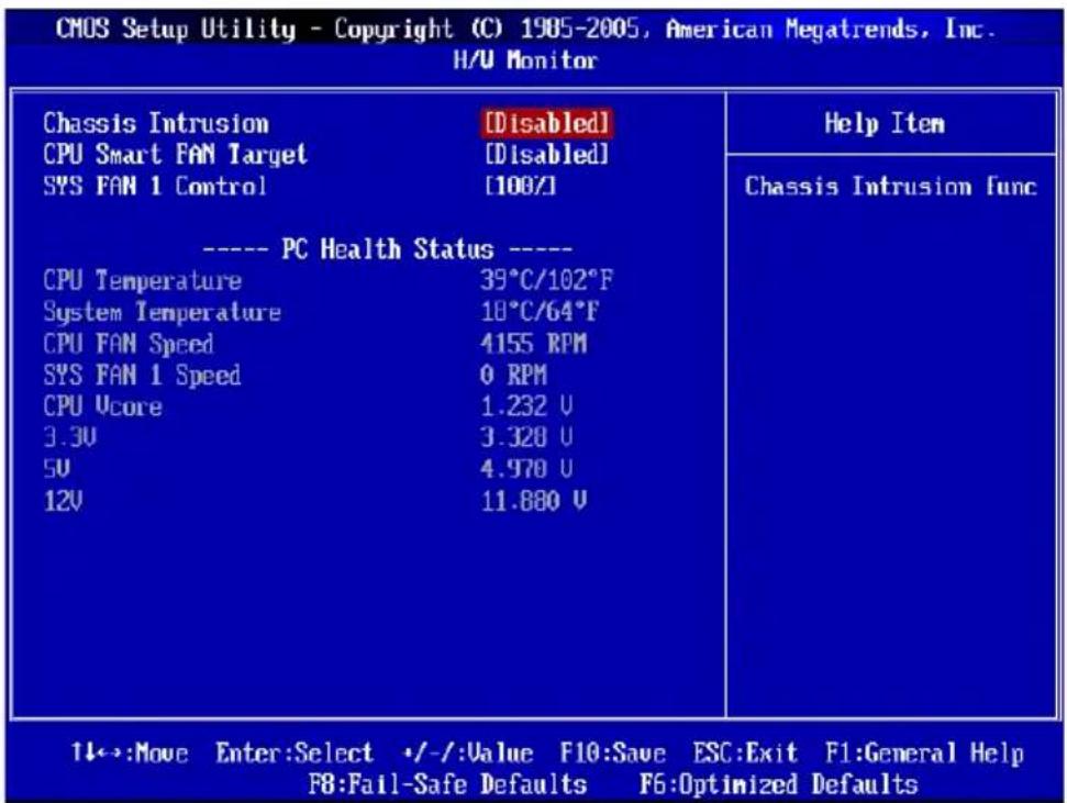 MSI 760GM-E51 FX - H/W MONITOR - 1