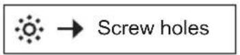 MSI PH61-P33 - Mounting Screw Holes - 2