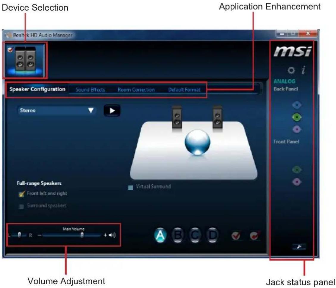 MSI FM2-A75MA-P33 - Software panel overview - 1