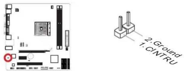 MSI FM2-A75MA-P33 - JCI1: Chassis Intrusion Connector - 1