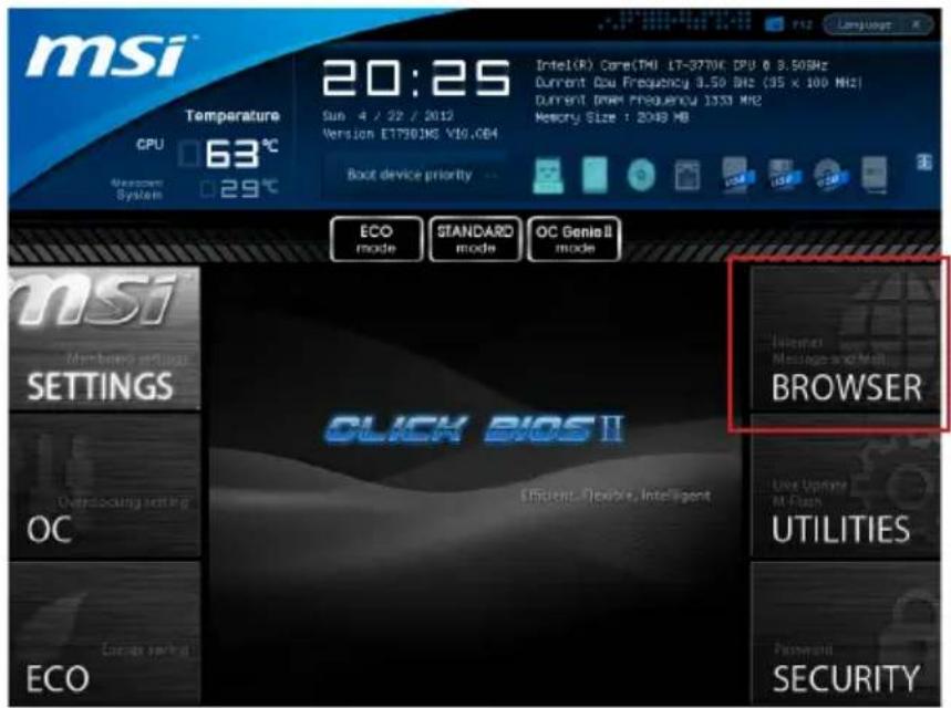 MSI B75MA-G43 - BROWSER - 1