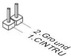MSI B75MA-G43 - JCI1: Chassis Intrusion Connector - 2