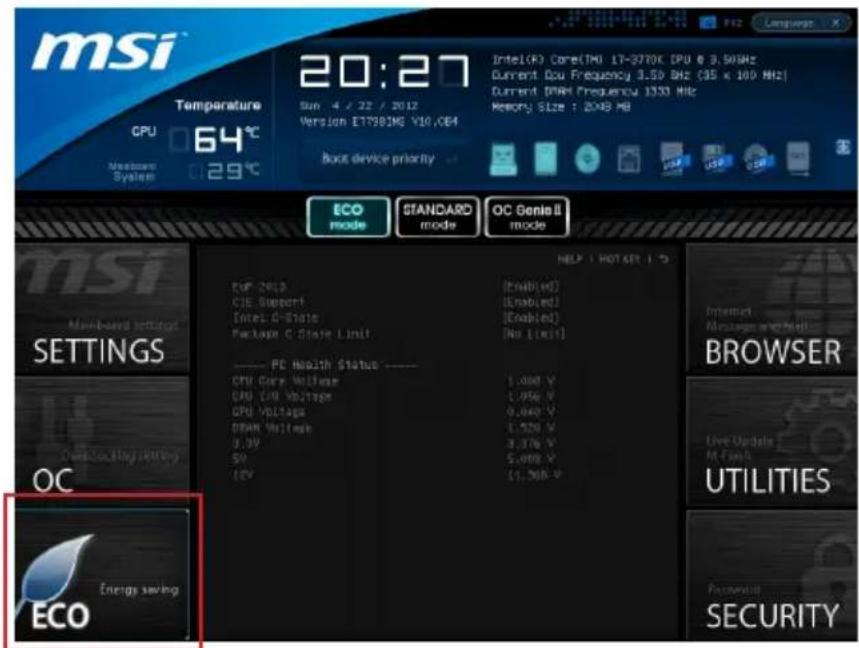MSI B75MA-G43 - ECO - 1