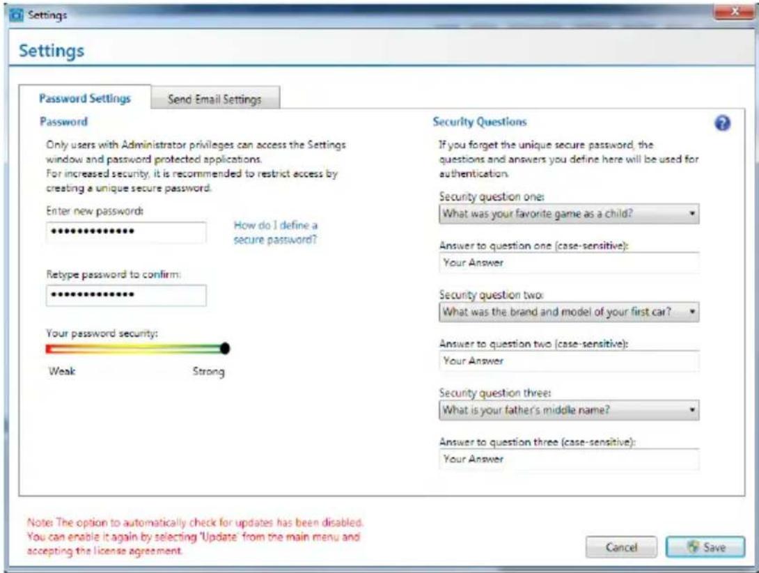 MSI B75MA-G43 - Password settings - 1