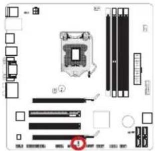 MSI B75MA-G43 - JUSB\_PW1\~2: USB power Jumper - 1
