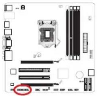 MSI B75MA-G43 - JLPT1: Parallel Port Connector - 1