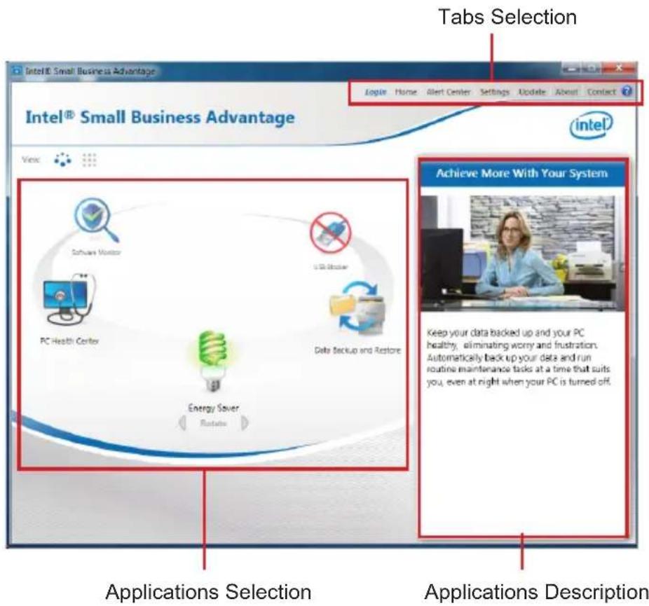 MSI B75MA-G43 - Software panel overview - 1