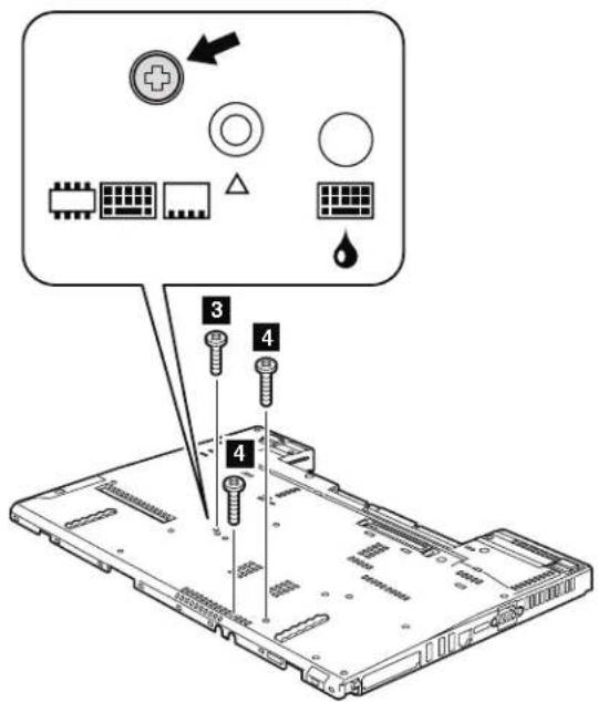 LENOVO W500 - Base cover and USB sub card with cable - 2