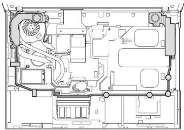 LENOVO W500 - Table 26. Removal steps of speaker assembly (continued) - 1