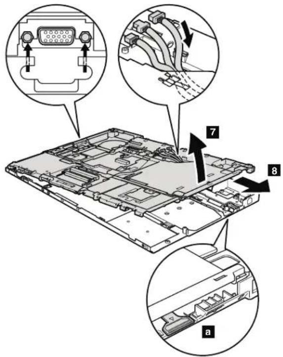 LENOVO W500 - Base cover and USB sub card with cable - 4