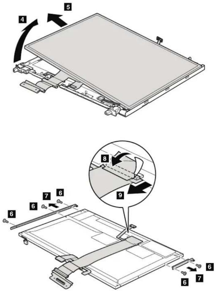 LENOVO W500 - LCD panel and LCD cable - 2