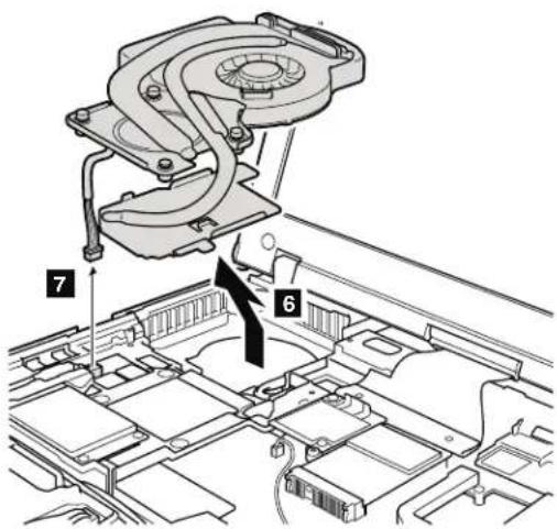LENOVO W500 - 1150Fanassembly - 3