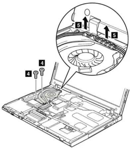 LENOVO W500 - 1150Fanassembly - 2