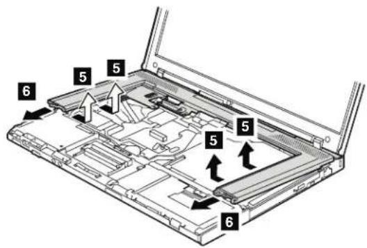 LENOVO W500 - 1120Keyboardbezel - 3