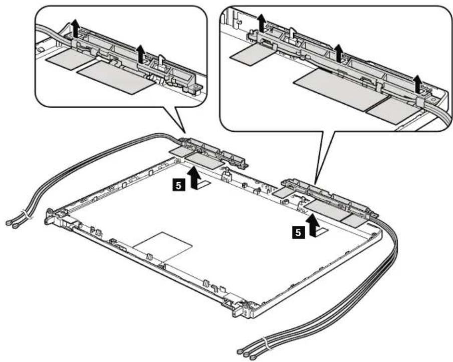 LENOVO ThinkPad T410 - 2060WirelessLANantennaassemblyorwirelessLAN/WANantenna assembly - 4