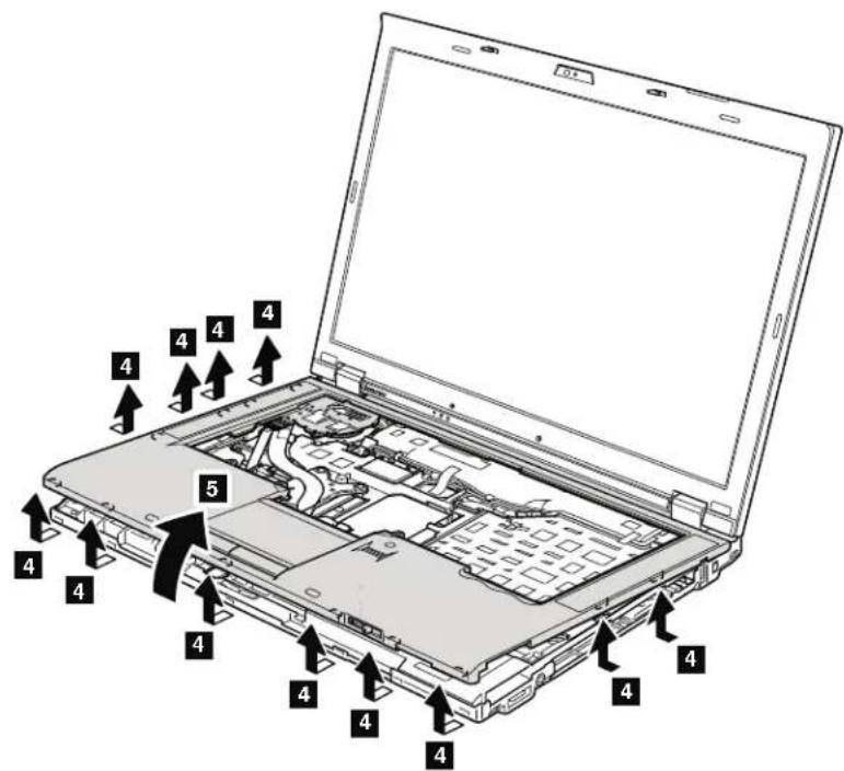 LENOVO ThinkPad T410 - 1120Keyboardbezelassembly, FPCcable, and Bluethoothdaughter card (BDC-2.1) - 3