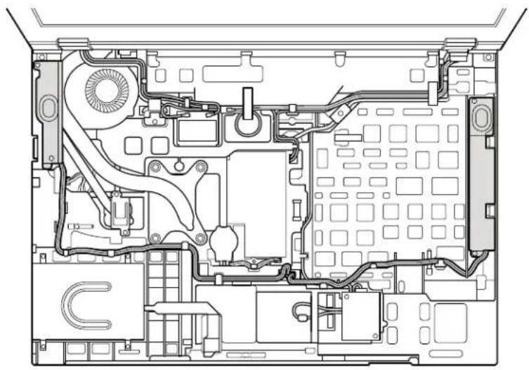 LENOVO ThinkPad T410 - 1150Speakerassembly - 3