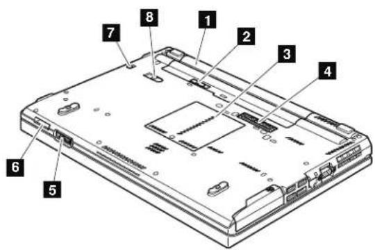 LENOVO ThinkPad T410 - Bottomview - 1