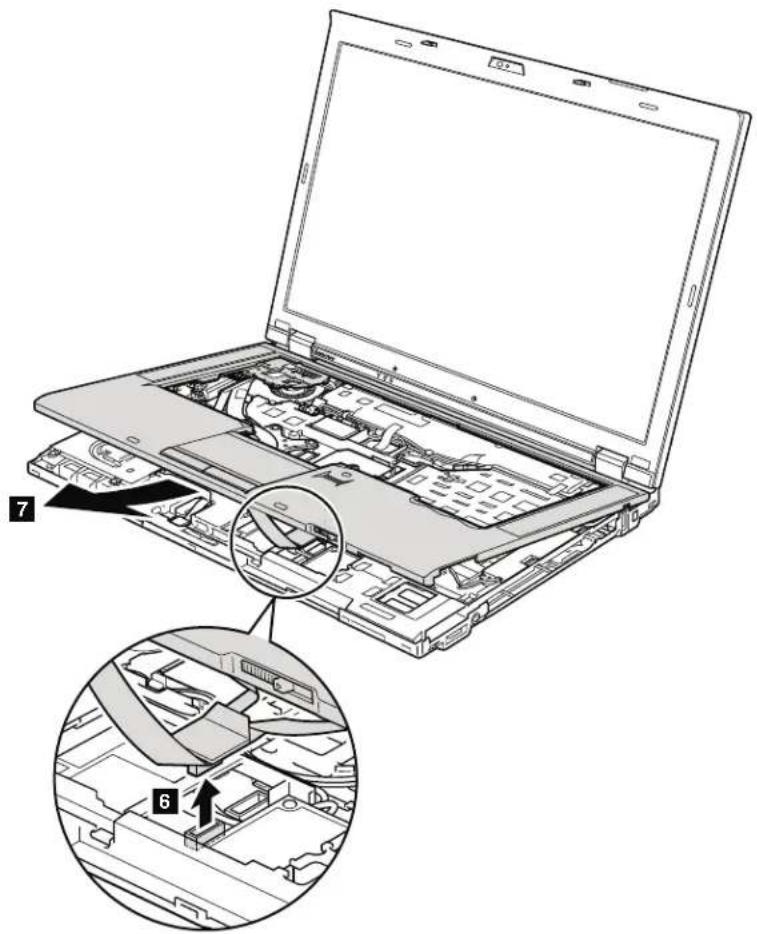 LENOVO ThinkPad T410 - 1120Keyboardbezelassembly, FPCcable, and Bluethoothdaughter card (BDC-2.1) - 4