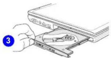 MSI GT780DXR - Inserting the Disk - 2