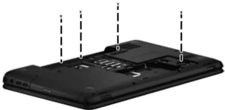 HP CQ58-255EC - Description Spare part number - 4