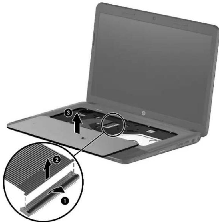 HP CQ58-255EC - Keyboard - 5