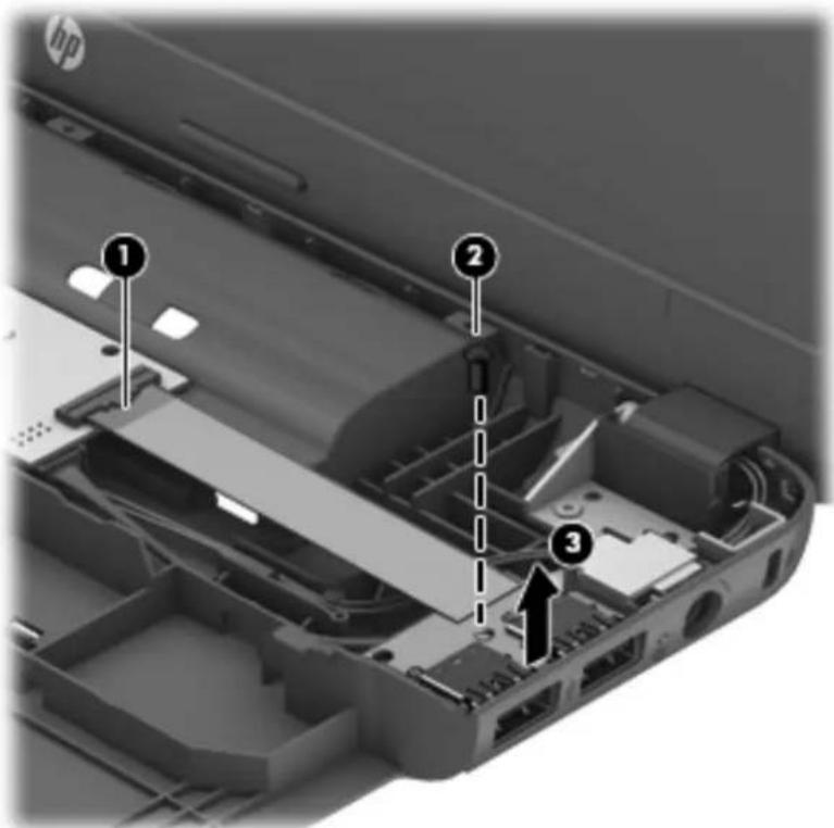 HP CQ58-255EC - Description Spare part number - 1