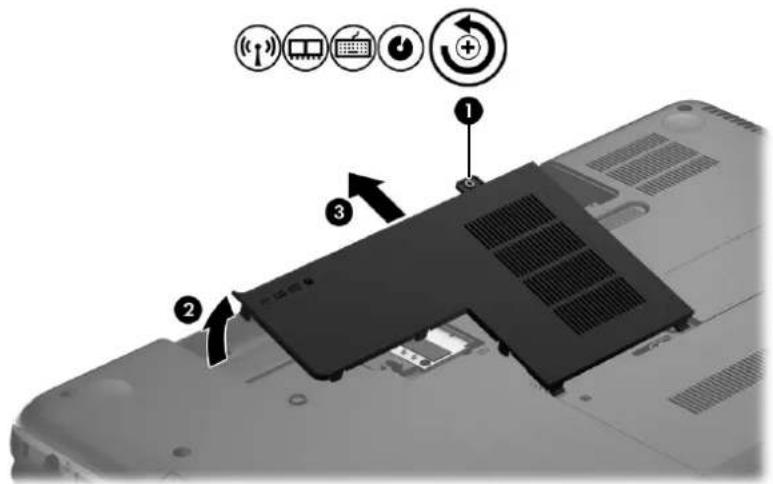 HP CQ58-255EC - Description Spare part number - 2