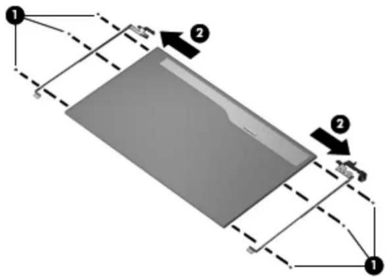 HP CQ58-255EC - Display assembly - 8