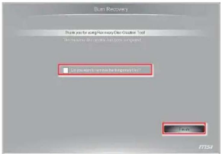 MSI Wind Box DC100-009EU - Recognition that the Bumcovery Disc will not use your hand colors. - 8