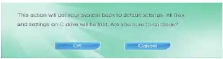MSI Wind Box DC100-009EU - > Recovering the System with the F3 Hotkey - 3