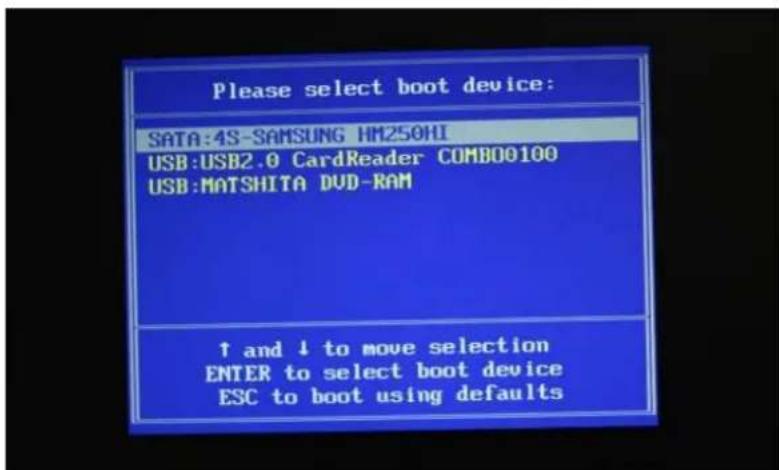 Giada Mini PC i35V - Install an operating system - 4