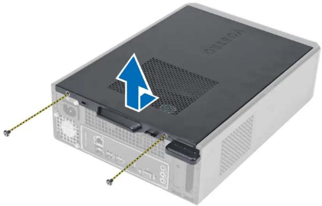 DELL Vostro 270s - Removing the Cover - 1