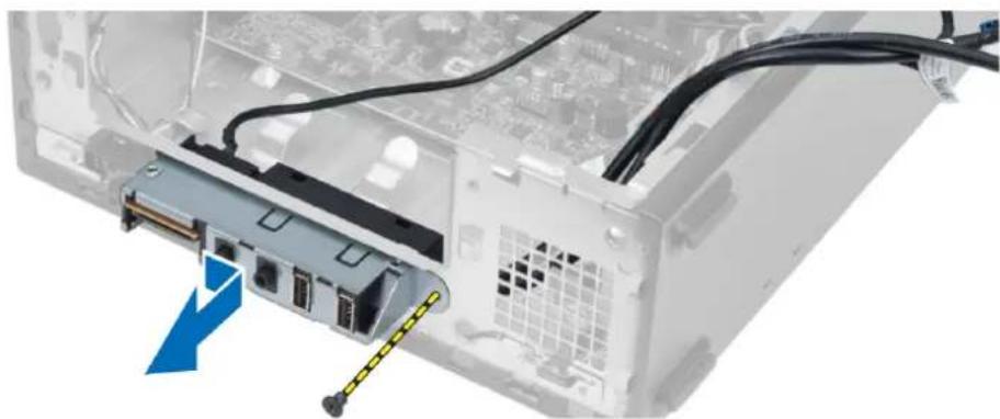 DELL Vostro 270s - Removing the Input/Output (I/O) Panel - 3