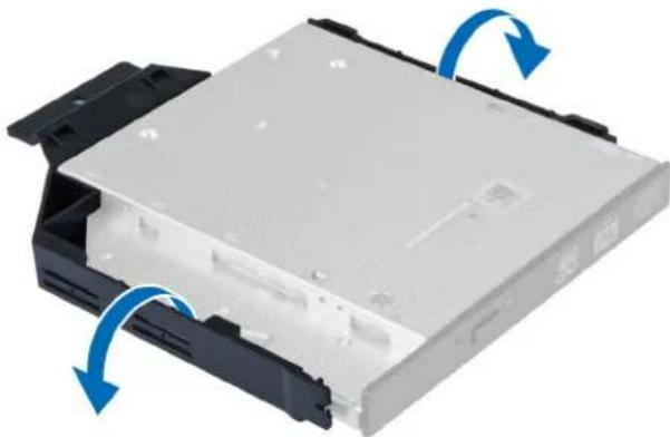 DELL OptiPlex 7010 - Removing the Optical Drive - 4