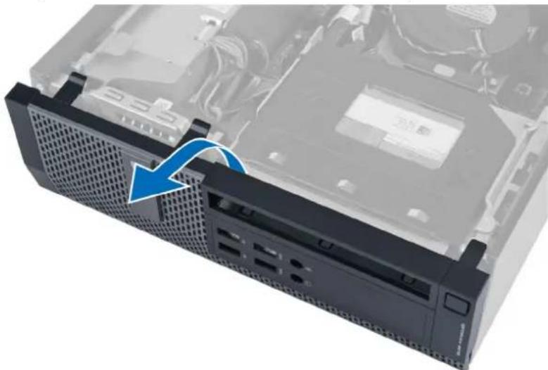 DELL OptiPlex 7010 - Removing the Front Bezel - 2