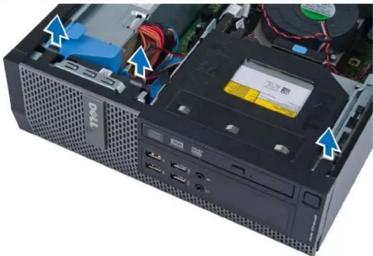 DELL OptiPlex 7010 - Removing the Front Bezel - 1