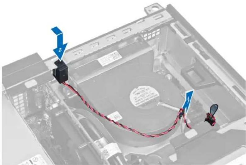 DELL OptiPlex 7010 - Removing the Intrusion Switch - 3