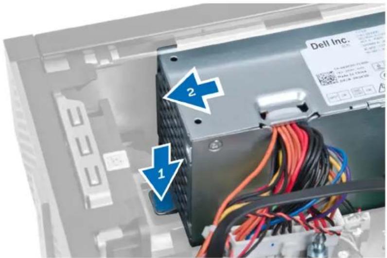 DELL OptiPlex 7010 - Removing the Power Supply - 7